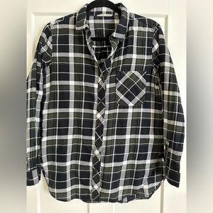 Lightweight plaid shirt